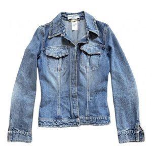 DOLCE & GABBANA Distressed Jean Jacket size 4